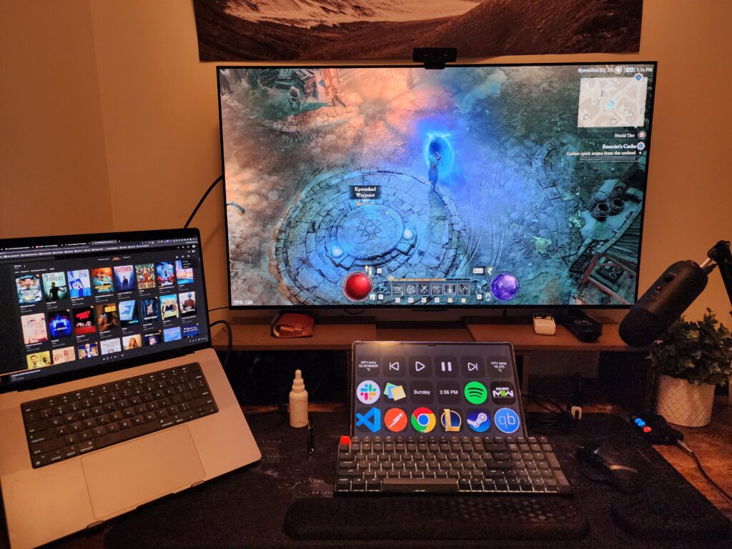 My happy place. LG C2 & 4090