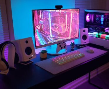 How I started my battlestation in 2020.