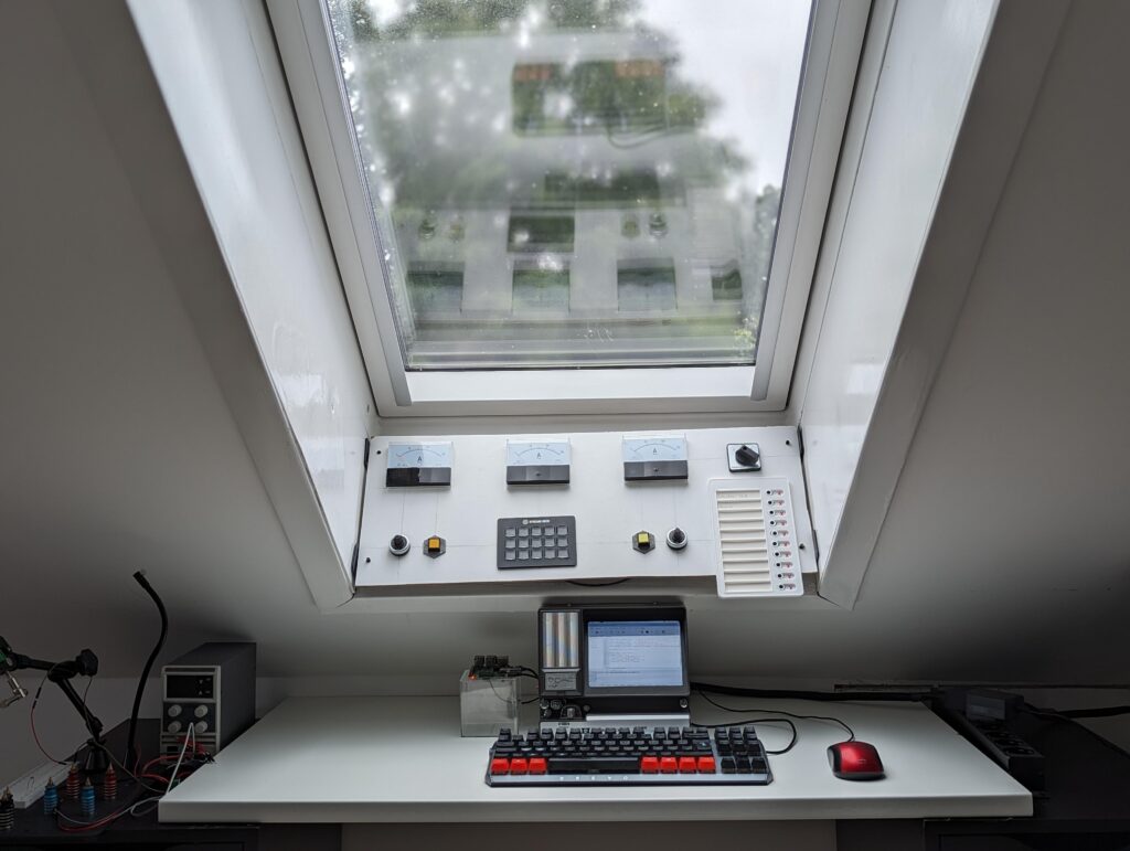 Battlestation for writing, looking at analytics and experimenting