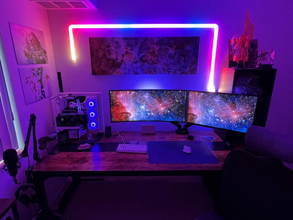 Added some new lighting courtesy of Prime Day
