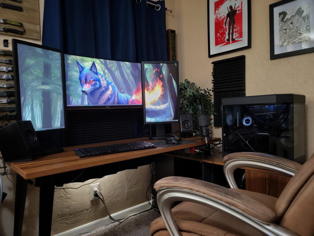 Been working on my setup this year! Any suggestions for making it better?