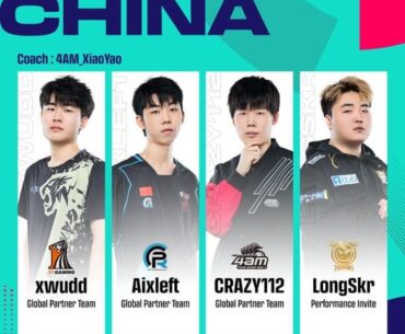 PNC 2023 Team China Announcement