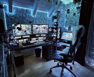 my battlestation ☁️🤍