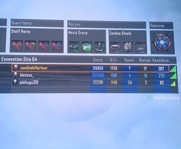I did the origins Easter egg with randoms. It was such a long game…