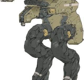 Metal Gear Solid 4: Guns of Patriots is a super cyberpunk world.