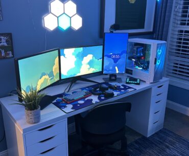 Setup rn what would you rate it and any suggestions? (Btw already ordered monitor mount and cable rack)