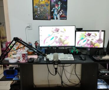 This is my station! I'm currently a full-time master's student, so my income is pretty low, that's why it probably doesn't look as good as other people's.