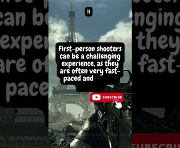 FIRST PERSON SHOOTER - 25 FACTS GOOGLE BARD | FACT 11 #firstpersonshooter #bard #subscribers #facts