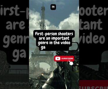 FIRST PERSON SHOOTER - 25 FACTS GOOGLE BARD | FACT 14 #firstpersonshooter #bard #subscribers #facts