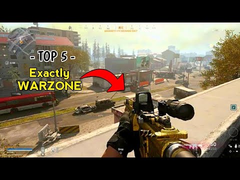TOP 5 FPS Games like COD WARZONE for Android & iOS(2023) TOP 5 FPS Games like COD WARZONE for Android & iOS(2023)