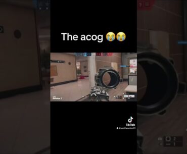 Acog costs me the round #rainbowsixsiege #gaming #fps #fpsgames #rainbowsixsiege #r6siege #fail