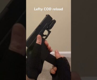 Lefty COD style reload #airsoft #guns #reload #reloading #callofduty #firstpersonshooter #videogames
