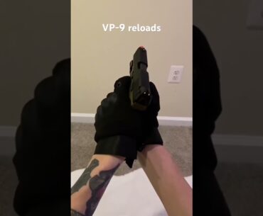 VP-9 from Hk.  #airsoft #reload #guns #firstpersonshooter #videogames #callofduty #reloading