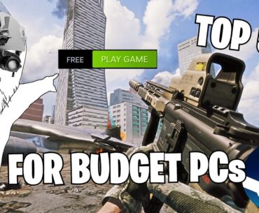 Top 5 FREE FPS Games on STEAM For Budget PCs | Best Free Steam Fps Games