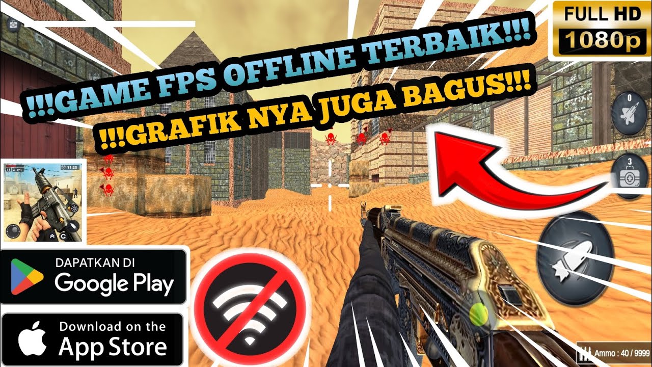 GAME FPS OFFLINE 2023 TERBAIK DI ANDROID|GAMEPLAY ANDROID GAME FPS OFFLINE 2023 TERBAIK DI ANDROID|GAMEPLAY ANDROID