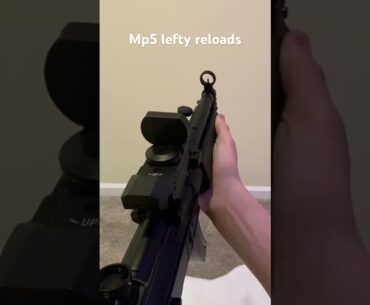 MP5 Lefty Reloads. #airsoft #reload #firstpersonshooter #callofduty #videogames #csgo #guns