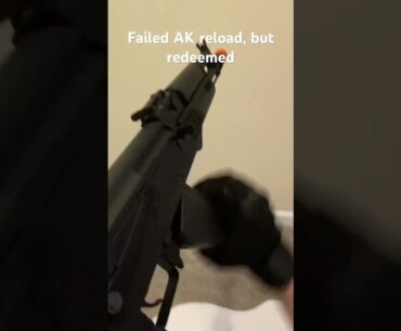 Failed reload but slightly redeemed.  #airsoft #reload #guns #firstpersonshooter #videogames #fail