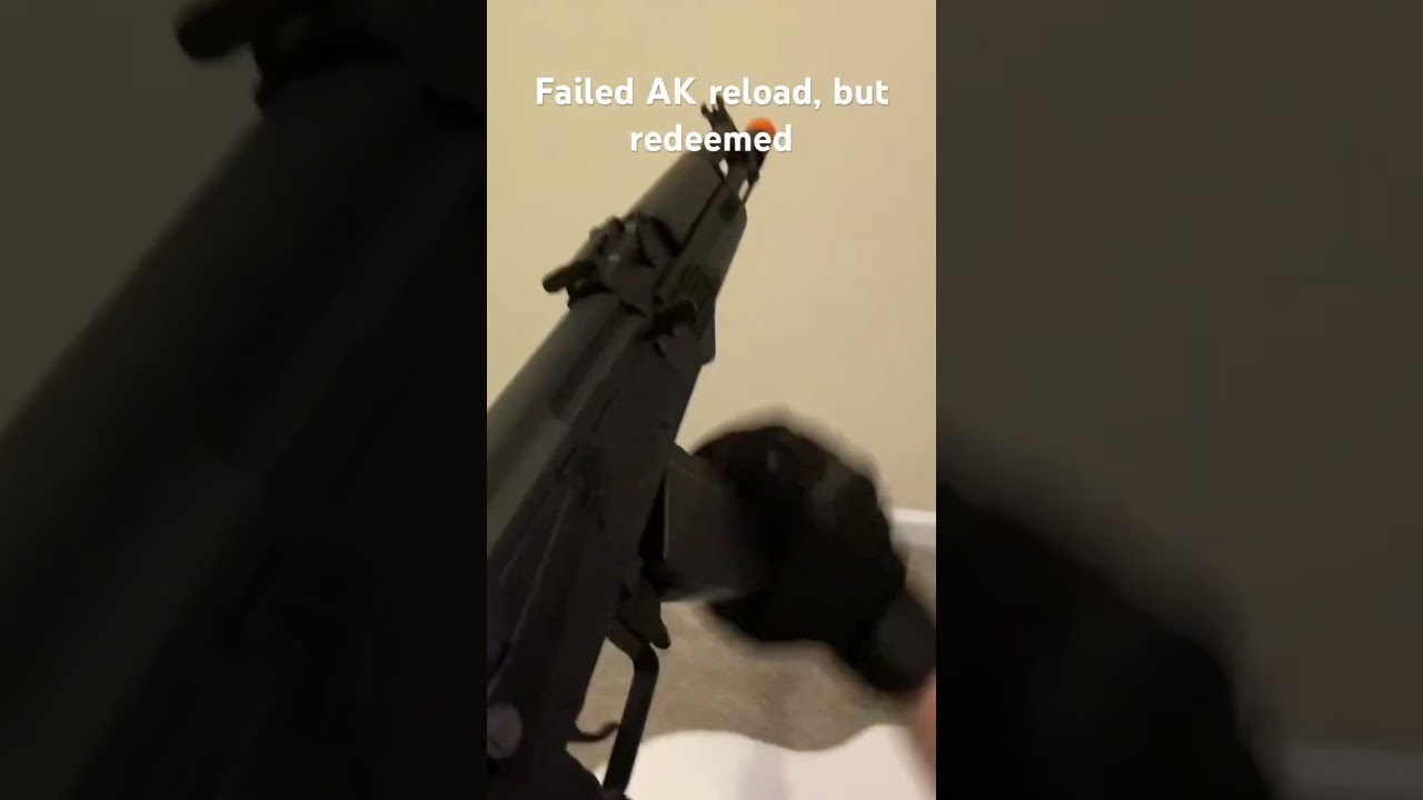 Failed reload but slightly redeemed. #airsoft #reload #guns #firstpersonshooter #videogames #fail Failed reload but slightly redeemed. #airsoft #reload #guns #firstpersonshooter #videogames #fail