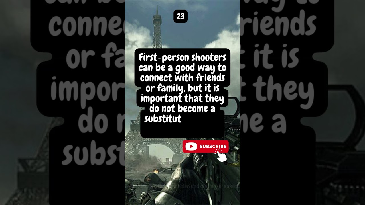 FIRST PERSON SHOOTER – 25 FACTS GOOGLE BARD | FACT 23 #firstpersonshooter #bard #subscribers #facts FIRST PERSON SHOOTER - 25 FACTS GOOGLE BARD | FACT 23 #firstpersonshooter #bard #subscribers #facts