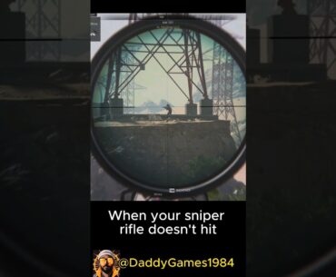 When your sniper rifle doesn't hit. #warzone #gaming #sniping