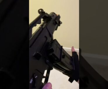 G36C mag coupler reload #airsoft #reload #firstpersonshooter #videogames #guns #viral