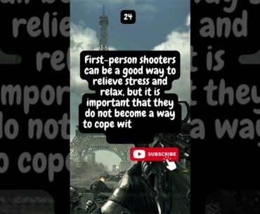 FIRST PERSON SHOOTER - 25 FACTS GOOGLE BARD | FACT 24 #firstpersonshooter #bard #subscribers #facts