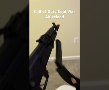 COD Cold War AK mag flick #airsoft #reload #callofduty #videogames #firstpersonshooter #reloading
