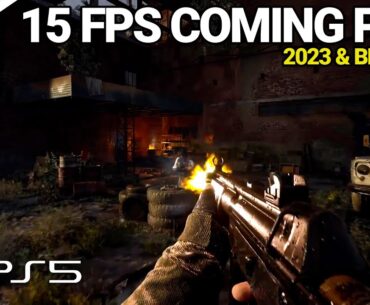 15 Top FPS Games Coming To PLAYSTATION 5 in 2023 & Beyond