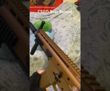 CS:GO Scar reload #airsoft #reload #videogames #firstpersonshooter #guns #csgo #reloading