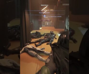 Star Citizen: Twitchy NPC #firstpersonshooter #medicalrescue #gameplay