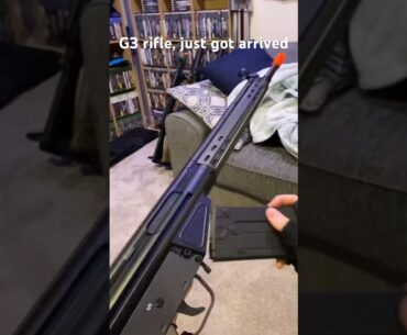 G3 rifle just arrived #airsoft #reload #guns #videogames #firstpersonshooter #callofduty #tarkov