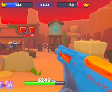 Nerf War | Siege mode Duel 2 (Nerf First Person Shooter)
