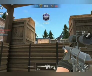 Sawmill - Team Deathmatch. Modern Ops FPS game. #modernops