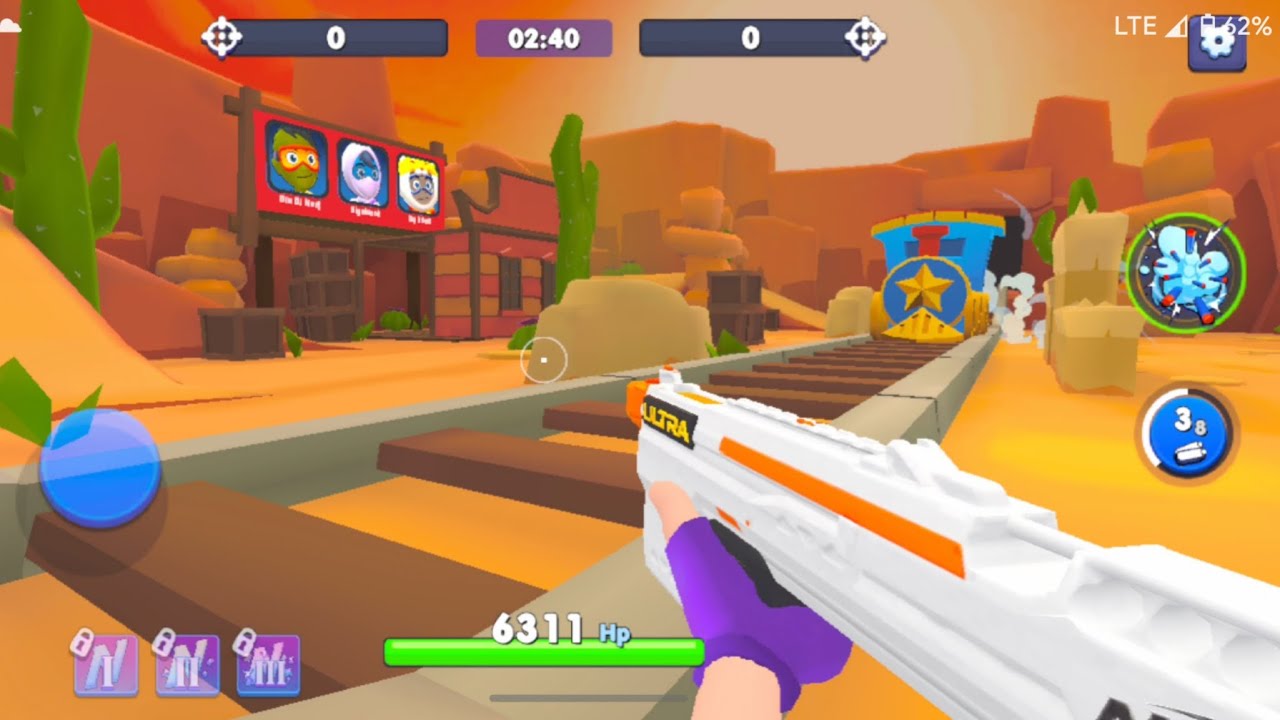 Nerf War | Blaster Party Mode (Nerf First Person Shooter) Nerf War | Blaster Party Mode (Nerf First Person Shooter)