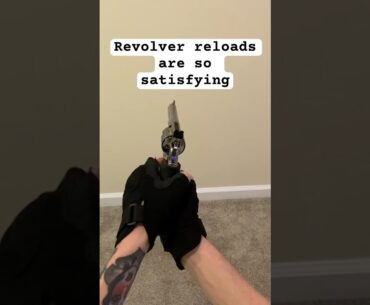 Left handed revolver reloading #airsoft #reload #guns #callofduty #videogames #firstpersonshooter