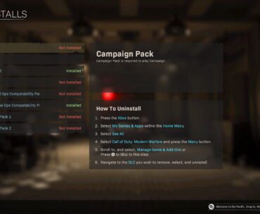 What do I need to install when I just want to have mw multiplayer?