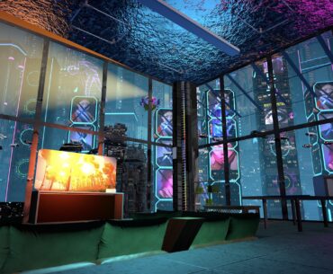 Luxury Cyberpunk Apartment