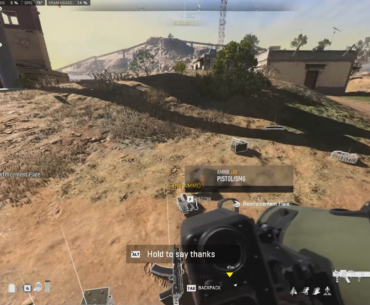 Who needs a sniper when you have this beast? (Sorry for the laugh and quality)