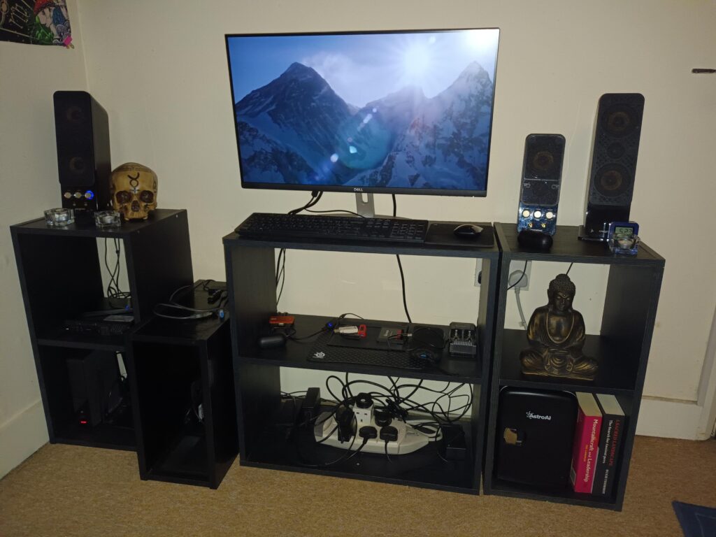 I do hate wires but I also hate losing control to obsession. It's only a youtube terminal...