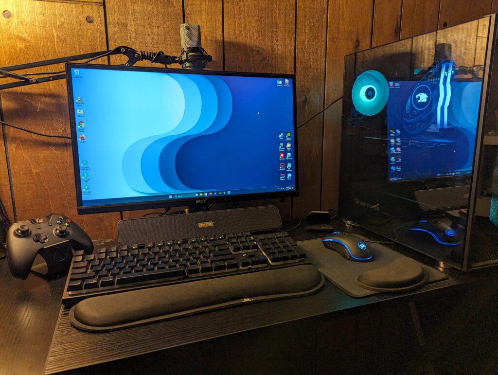 Just finished setting up my budget pc setup. What do you think?
