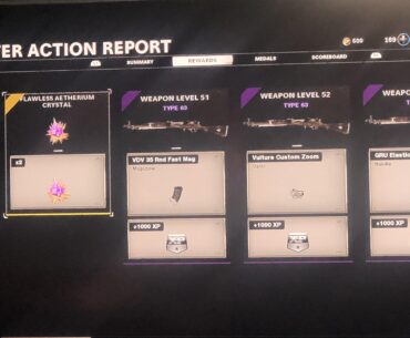 Why aren’t I getting any crystals in Cold War