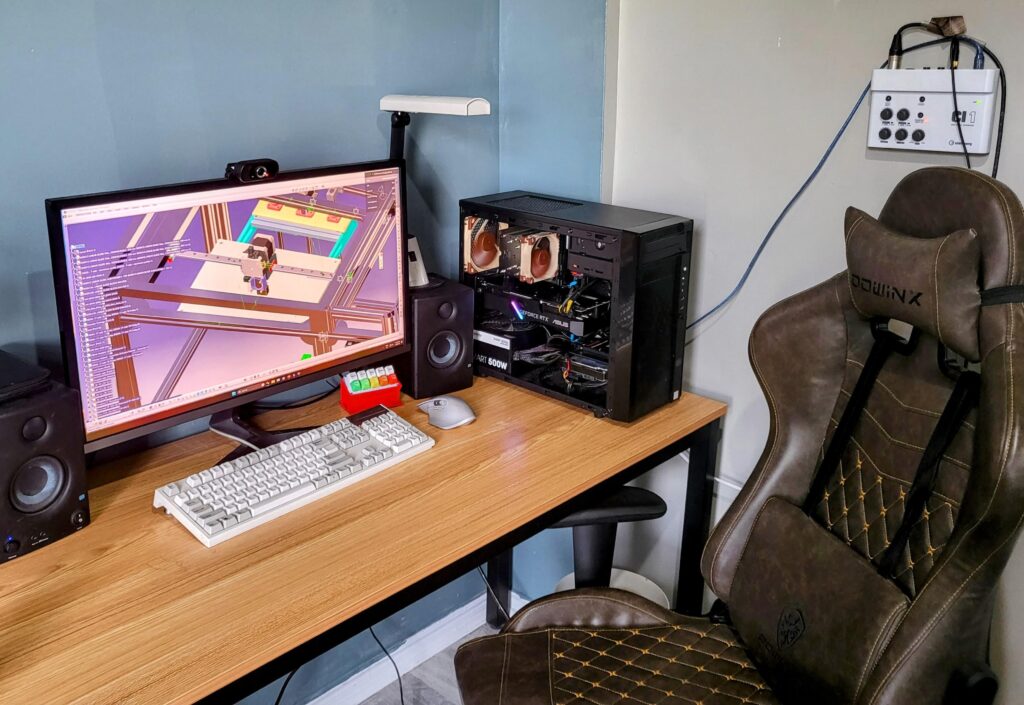My CAD workstation