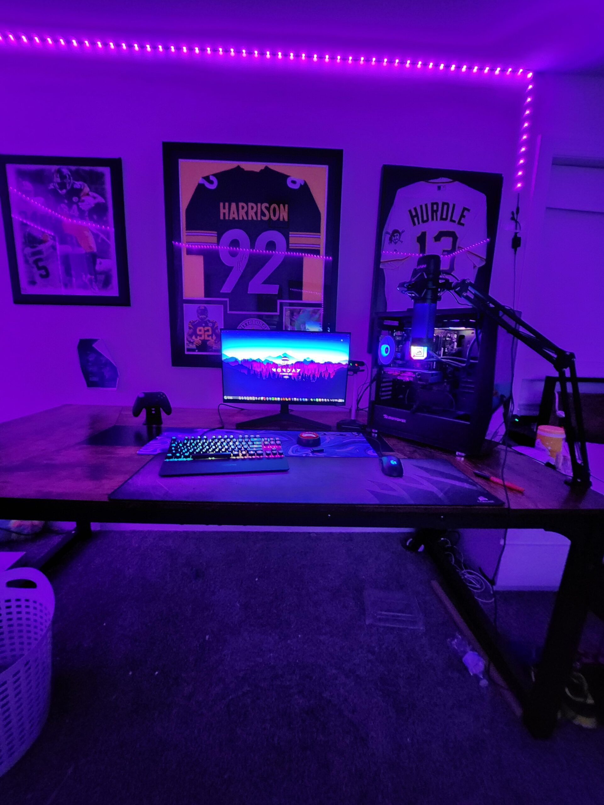 New Setup. New Setup.