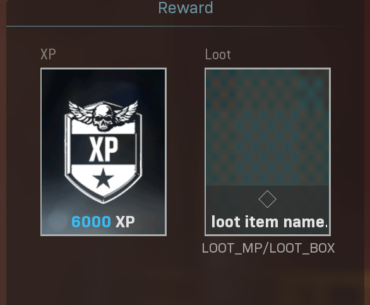 Ah yes, I always wanted a LOOT_MP/LOOT_BOX/loot_item_name.
