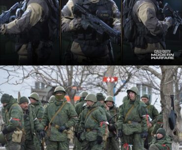 Russians in CoD VS russians IRL. Stop romanticizing russian armed forces, that's just stupid at this point, lol
