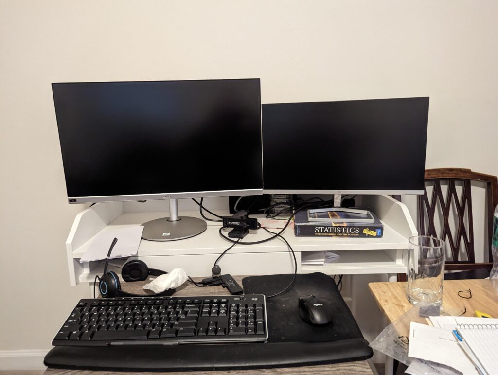 Had to give up office for nursery