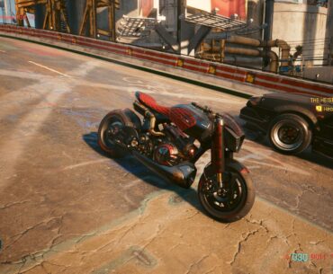 So, Jackie just left his bike on the highway after our job at All Foods…?