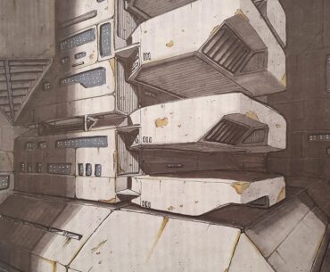 Yet another city drawing from my sketchbook.
