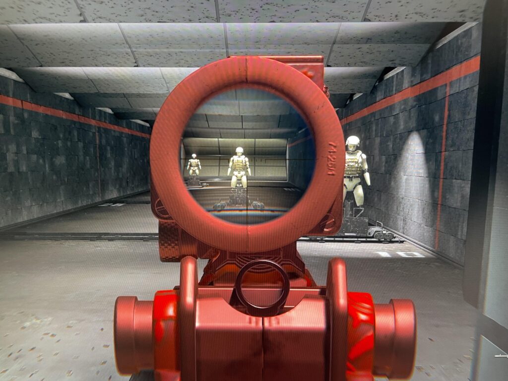 Is the VLK supposed to be slightly left on the EBR14?