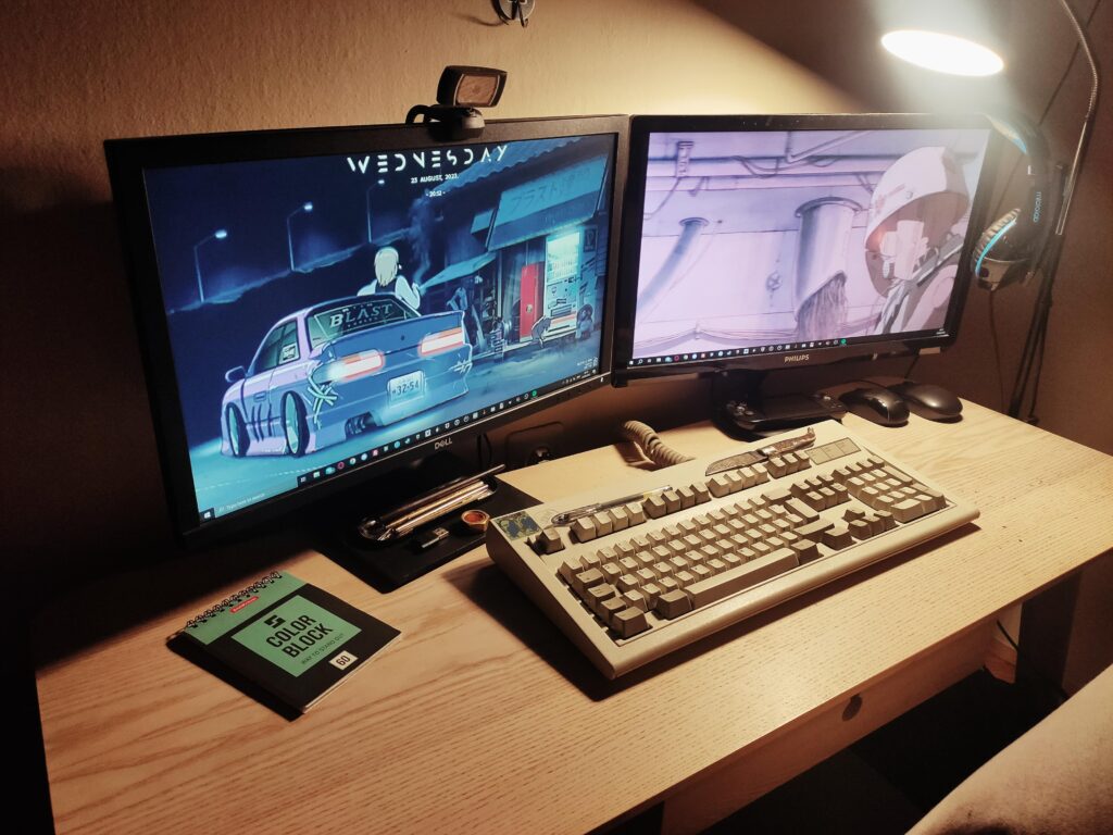 The setup for now